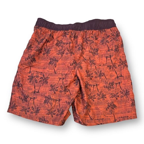 Cascade Tropical Print Swim Trunks Size Large - Picture 7 of 7